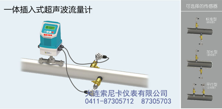 一體插入式超聲波流量計(jì)
